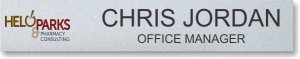 (image for) Helo & Parks Pharmacy Consulting Nameplate