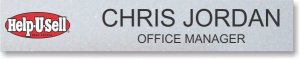 (image for) Help-U-Sell Nameplate