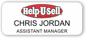 (image for) Help-U-Sell White Badge