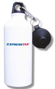 (image for) Hightower Financial Group Water Bottle - White