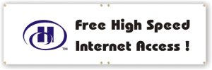 (image for) Hilton 4\' x 12\' Banner (Logo A)