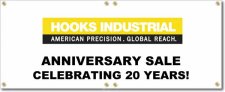 (image for) Hooks Industrial Banner Logo Center
