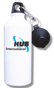 (image for) HUB Int.Midwest Limited Water Bottle - White