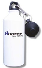 (image for) Hunter Real Estate Water Bottle - White