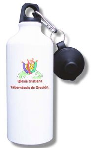 (image for) Iglesia Cristiana Tabenaculo Water Bottle - White