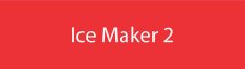(image for) Red Plate - Ice Maker 2 - 90010774