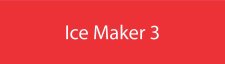 (image for) Red Plate - Ice Maker 3 - 90010775
