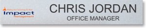 (image for) IMPACT Management Nameplate