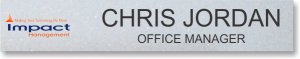 (image for) IMPACT Management Nameplate