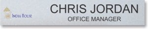 (image for) India House Nameplate