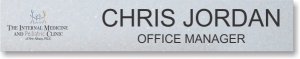 (image for) Internal Medicine & Pediatric Clinic Nameplate