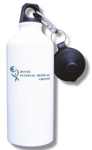 (image for) Irvine Internal Medical Group Water Bottle - White