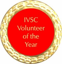 (image for) IVSC Volunteer of the Year Lapel Pin - Red