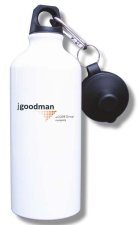 (image for) J. Goodman & Associates Water Bottle - White