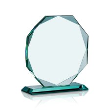 (image for) Jade Crystal Octagon Award - Large
