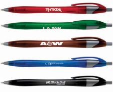 (image for) Javalina Jewel Plastic Pens with Black or Blue Ink