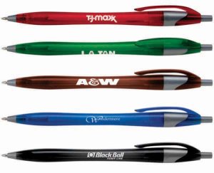 (image for) Javalina Jewel Plastic Pens with Black or Blue Ink