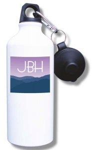 (image for) Jefferson Behavioral Health Water Bottle - White