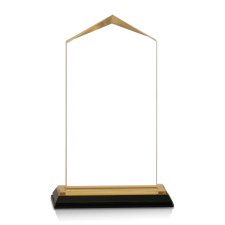 (image for) Gold Jewel Corner Acrylic Award - Large