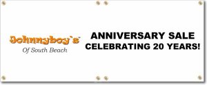 (image for) Johnyboy\'s of South Beach Banner Logo Left