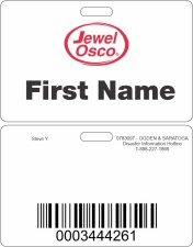(image for) Jewel-Osco ID Badge