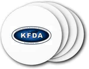 (image for) Kansas Funeral Directors Assoc. Coasters (5 Pack)