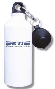 (image for) Keene Technology, Inc. Water Bottle - White
