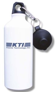 (image for) Keene Technology, Inc. Water Bottle - White