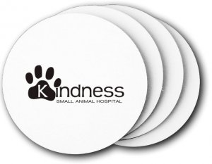 (image for) Kindness Small Animal Hospital Coasters (5 Pack)