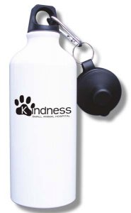 (image for) Kindness Small Animal Hospital Water Bottle - White