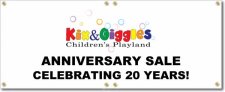 (image for) Kix & Giggles Banner Logo Center