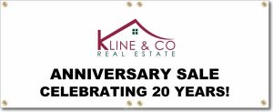 (image for) Kline and Company Real Estate Banner Logo Center