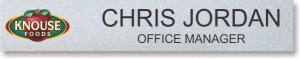 (image for) Knouse Foods Nameplate