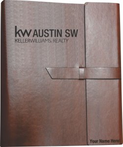 (image for) Keller Williams Austin SW Brown Leather Padfolio