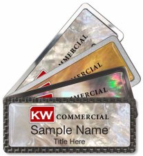 (image for) Mother of Pearl Name Badges