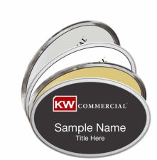 (image for) Oval Prestige Name Badges