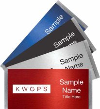 (image for) Large Meridian Name Badges