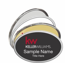 (image for) Oval Prestige Name Badges