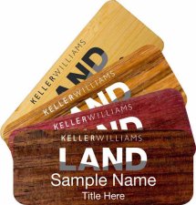 (image for) Wood Name Badges