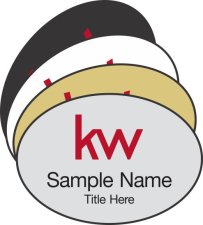 (image for) Oval Name Badges