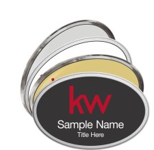 (image for) Oval Prestige Name Badges
