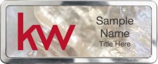 (image for) Mother of Pearl Name Badges