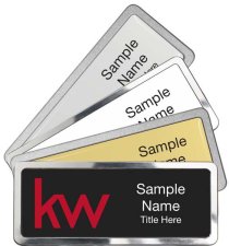 (image for) Rectangle Prestige Name Badges