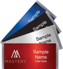 (image for) Large Meridian Name Badges