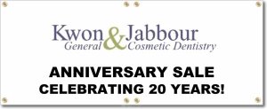 (image for) Kwon & Jabbour Dental Banner Logo Center