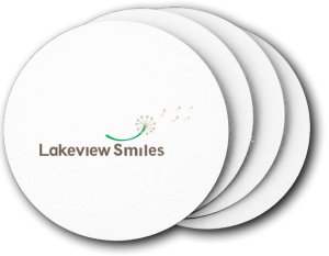 (image for) Lakeview Smiles Coasters (5 Pack)