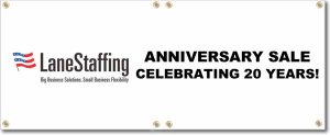 (image for) LaneStaffing, Inc. Banner Logo Left