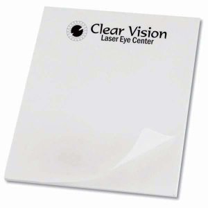 (image for) White Notepad - Large