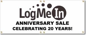 (image for) LogMeIn, Inc Banner Logo Center