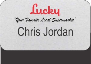 (image for) Lucky Silver Pocket Badge